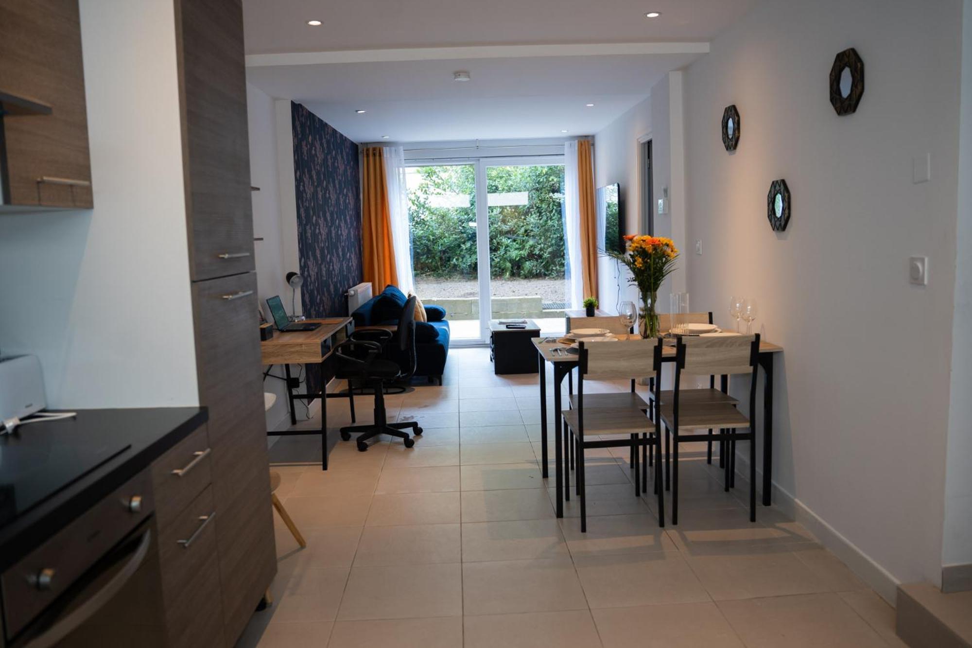 Ferienwohnung Le Bathalzar Villeneuve-d’Ascq Exterior foto